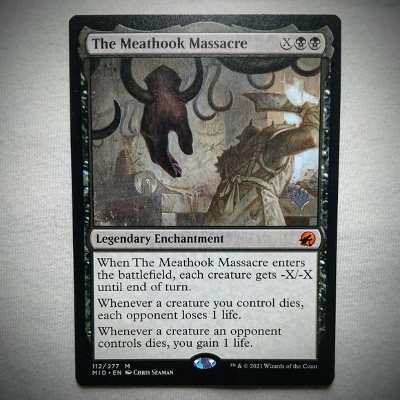 MTG Magic the Gathering The Meathook Massacre Mythic Rare Card